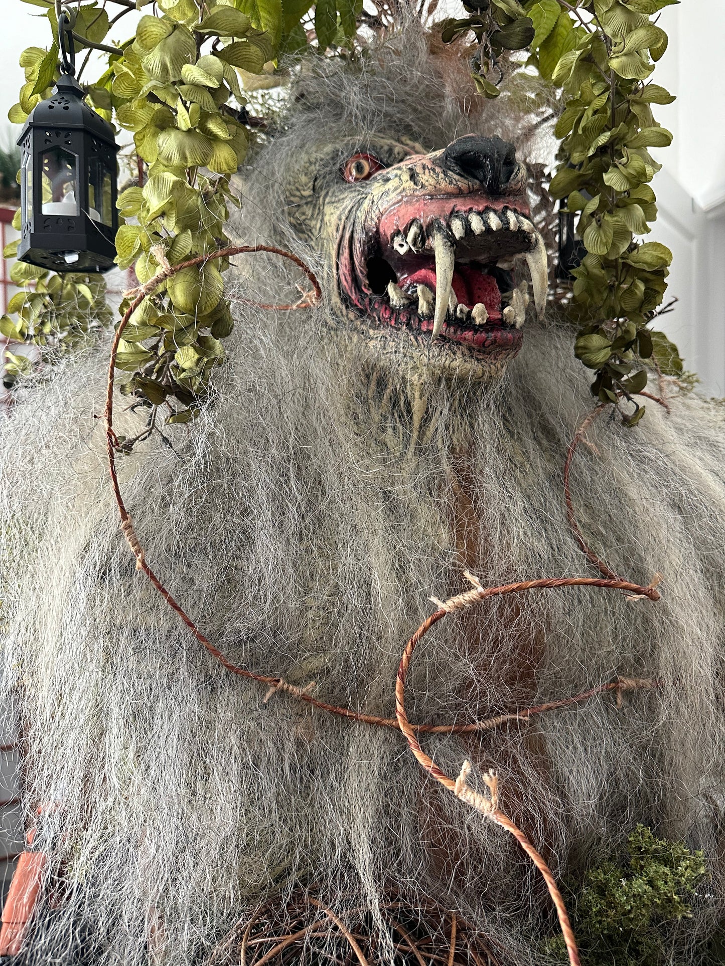 Custom Werewolf Wreath for Marilyn “Fridolf”